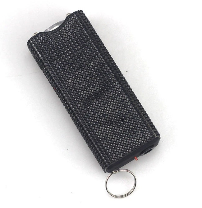 Luxe Stun Gun Keychain – Elegant Self-Defense with LED Light (18+)